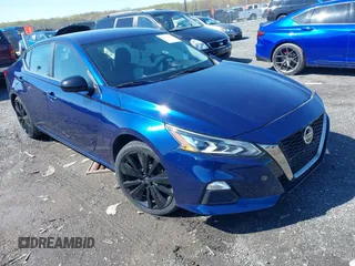 2019 Nissan Altima SR with VIN 1N4BL4CV4KC117733, listed as a IAAI auction lot 41977198 with 56,167 mi miles and . Bid and sale history available at carsss.com. Image 1.