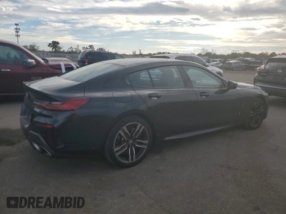 2022 BMW 8 Series 840i with VIN WBAGV4C09NCJ34091, listed as a Copart auction lot 74866423 with 36,632 mi miles and . Bid and sale history available at DreamBid. Image 3.