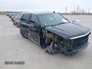 2021 Cadillac Escalade Premium Luxury z VIN 1GYS3CKL2MR163981, wystawiony jako IAAI lot #41593007 z przebiegiem 61 753 mil mil oraz . Historia ofert i sprzedaży dostępna na DreamBid. Obrazek 1.