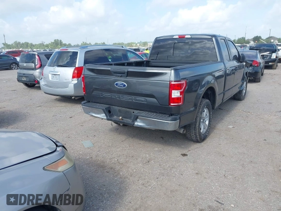 2020 Ford F-150 XL with VIN 1FTEX1EP0LFA84982, listed as a IAAI auction lot 42540068 with 144,511 mi miles and . Bid and sale history available at DreamBid. Image 4.
