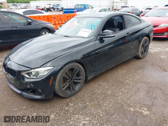 2015 BMW 4 Series 428i xDrive with VIN WBA3N5C56FK198340, listed as a IAAI auction lot 42153190 with 96,054 mi miles and . Bid and sale history available at DreamBid. Image 17.