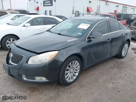 2012 Buick Regal Turbo Premium 1 with VIN 2G4GS5EV5C9197120, listed as a IAAI auction lot 41376249 with 131,005 mi miles. Bid and sale history available at carsss.com. Image 17.