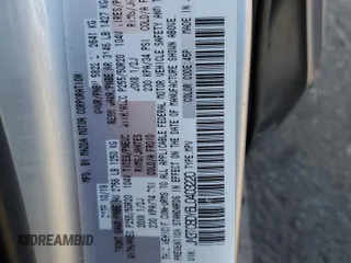 2020 Mazda CX-9 Grand Touring with VIN JM3TCBDY6L0403220, listed as a Copart auction lot 49156675 with 112,290 mi miles and Salvage title. Bid and sale history available at DreamBid. Image 15.