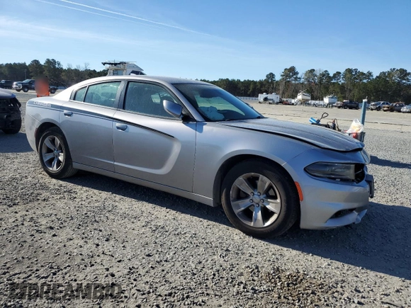 2016 Dodge Charger SXT with VIN 2C3CDXHG7GH346651, listed as a Copart auction lot 50489085 with 125,192 mi miles and Salvage Title. Bid and sale history available at carsss.com. Image 4.