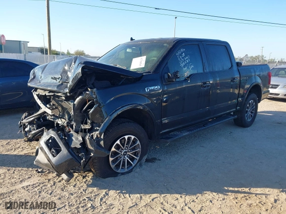 2018 Ford F-150 XL with VIN 1FTEW1E55JFB36007, listed as a IAAI auction lot 41788565 with 999,999 mi miles. Bid and sale history available at carsss.com. Image 16.