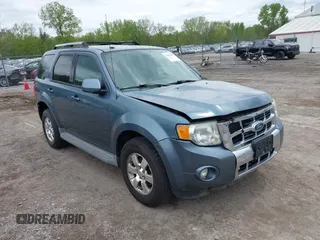 2011 Ford Escape Limited with VIN 1FMCU9EG0BKB38703, listed as a IAAI auction lot 42181197 with 157,400 mi miles and . Bid and sale history available at DreamBid. Image 1.