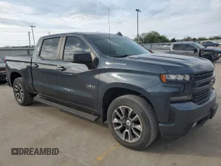 2020 Chevrolet Silverado 1500 RST with VIN 3GCPWDETXLG440251, listed as a Copart auction lot 50638225 with 42,663 mi miles and Salvage Title. Bid and sale history available at DreamBid. Image 4.