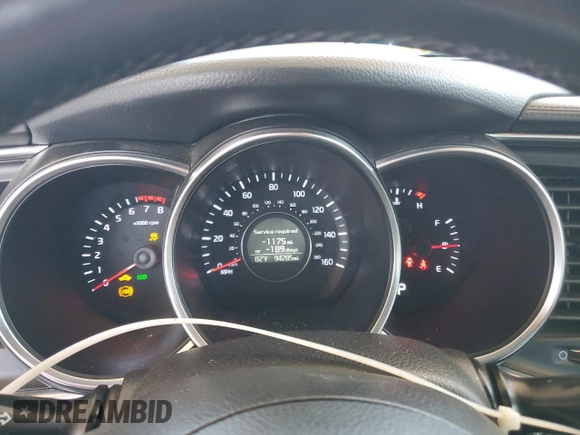 2014 Kia Optima EX with VIN 5XXGN4A78EG299360, listed as a Copart auction lot 54108015 with 94,285 mi miles and Salvage Title. Bid and sale history available at carsss.com. Image 9.