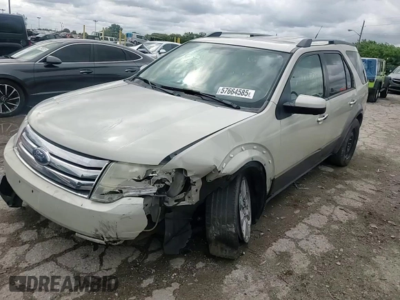 2008 Ford Taurus X SEL z VIN 1FMDK02W58GA14293, wystawiony jako Copart lot #57664585 z przebiegiem 145 529 mil mil oraz Szkoda całkowita • Salvage title. Historia ofert i sprzedaży dostępna na DreamBid. Obrazek 15.