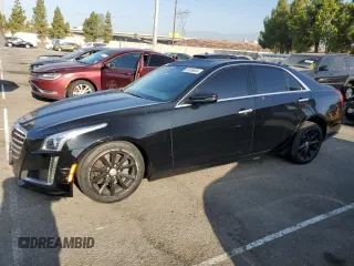 2017 Cadillac CTS RWD with VIN 1G6AP5SX9H0187907, listed as a Copart auction lot 69338084 with 72,486 mi miles and Salvage title. Bid and sale history available at DreamBid. Image 1.