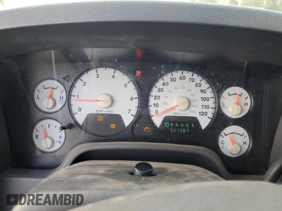 2009 Dodge Ram 2500 SLT with VIN 3D7KS28T99G525392, listed as a Copart auction lot 73580684 with 331,367 mi miles and Salvage Title. Bid and sale history available at carsss.com. Image 9.