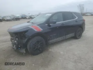 2021 Chevrolet Equinox LT with VIN 2GNAXKEV1M6120524, listed as a Copart auction lot 44777535 with 98,911 mi miles and Salvage title. Bid and sale history available at DreamBid. Image 1.