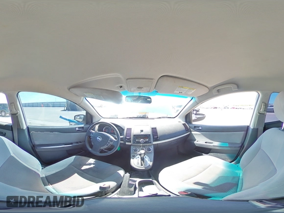 2010 Nissan Sentra S with VIN 3N1AB6AP5AL722326, listed as a Copart auction lot 57353355 with 124,717 mi miles and Salvage title. Bid and sale history available at DreamBid. Image 14.