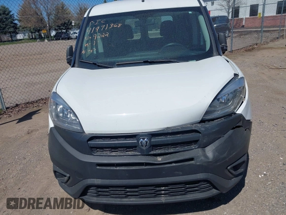 2018 Ram ProMaster City Cargo Tradesman with VIN ZFBERFAB6J6L29222, listed as a IAAI auction lot 41971368 with 142,285 mi miles and . Bid and sale history available at carsss.com. Image 12.