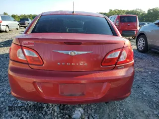 2008 Chrysler Sebring Touring with VIN 1C3LC56R08N179571, listed as a Copart auction lot 64380184 with 231,040 mi miles and Salvage Title. Bid and sale history available at carsss.com. Image 6.