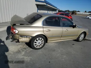 2003 Hyundai Sonata GLS with VIN KMHWF35H63A895741, listed as a Copart auction lot 78098284 with 114,578 mi miles and Salvage Title. Bid and sale history available at carsss.com. Image 3.