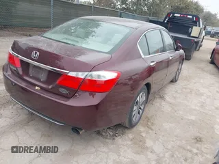 2015 Honda Accord LX with VIN 1HGCR2F38FA024261, listed as a IAAI auction lot 41262256 with 147,206 mi miles and . Bid and sale history available at carsss.com. Image 4.