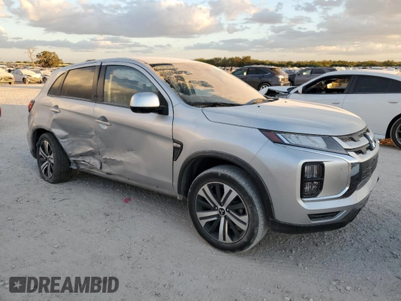 2021 Mitsubishi Outlander ES z VIN JA4APUAU8MU035256, wystawiony jako Copart lot #78370014 z przebiegiem Nie podano mil oraz Szkoda całkowita • Salvage title. Historia ofert i sprzedaży dostępna na DreamBid. Obrazek 4.