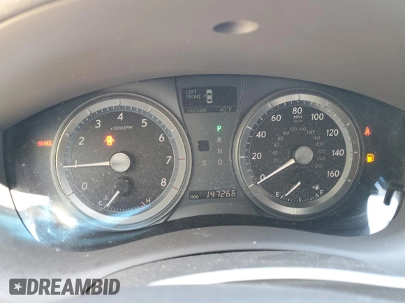 2007 Lexus ES 350 with VIN JTHBJ46G372047618, listed as a Copart auction lot 53755045 with 147,266 mi miles and Salvage Title. Bid and sale history available at carsss.com. Image 9.