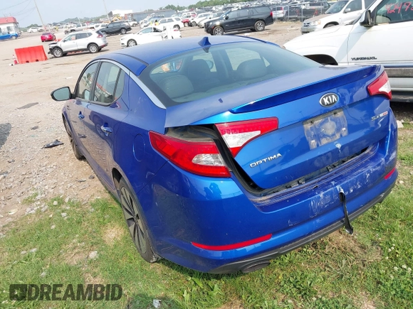 2013 Kia Optima SX with VIN 5XXGR4A62DG092005, listed as a IAAI auction lot 42480351 with 241,614 mi miles and . Bid and sale history available at DreamBid. Image 3.