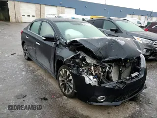 2019 Nissan Sentra SR with VIN 3N1AB7AP8KY298909, listed as a Copart auction lot 43801805 with 112,079 mi miles and Clean Title. Bid and sale history available at carsss.com. Image 10.