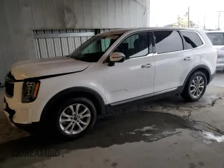 2022 Kia Telluride LX z VIN 5XYP24HC7NG217285, wystawiony jako Copart lot #47685465 z przebiegiem 39 825 mil mil oraz Szkoda całkowita • Salvage title. Historia ofert i sprzedaży dostępna na DreamBid. Obrazek 1.