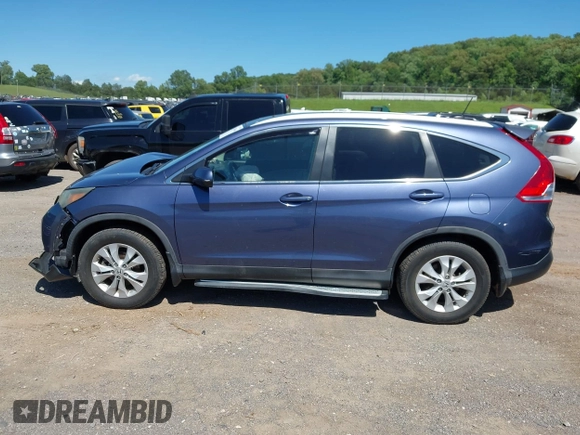 2013 Honda CR-V EX-L with VIN 2HKRM4H73DH634299, listed as a IAAI auction lot 42319666 with 108,689 mi miles and . Bid and sale history available at DreamBid. Image 14.