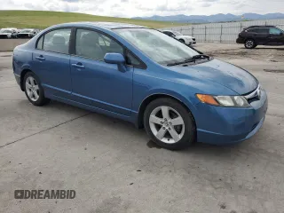 2007 Honda Civic EX with VIN 1HGFA16877L043402, listed as a Copart auction lot 56257455 with 141,347 mi miles and Clean Title. Bid and sale history available at DreamBid. Image 4.