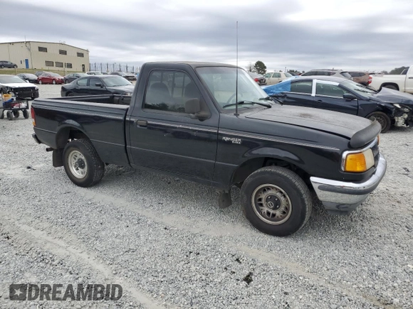 1994 Ford Ranger Splash with VIN 1FTCR10A3RUE82812, listed as a Copart auction lot 47614955 with 209,635 mi miles and Salvage Title. Bid and sale history available at DreamBid. Image 4.