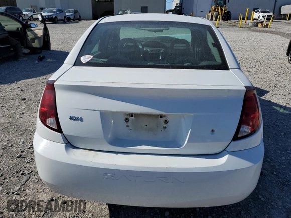 2004 Saturn ION ION 2 z VIN 1G8AJ52FX4Z136826, wystawiony jako Copart lot #49333825 z przebiegiem Nie podano mil oraz Tytuł czysty. Historia ofert i sprzedaży dostępna na DreamBid. Obrazek 6.