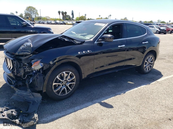2021 Maserati Levante S with VIN ZN661YUA4MX370243, listed as a Copart auction lot 50003184 with 0 mi miles. Bid and sale history available at carsss.com. Image 1.