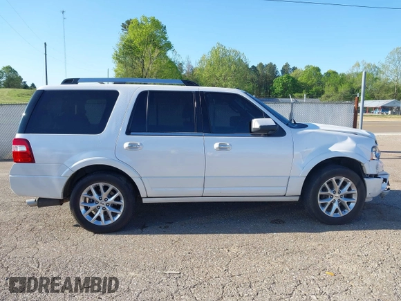 2017 Ford Expedition Limited with VIN 1FMJU1KT3HEA43988, listed as a IAAI auction lot 41931121 with 127,669 mi miles and . Bid and sale history available at DreamBid. Image 13.