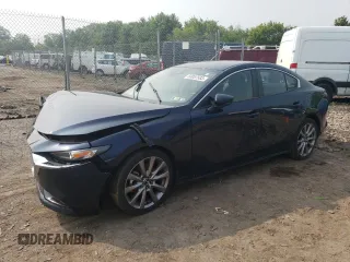2019 Mazda 3 Select with VIN JM1BPBAM1K1136359, listed as a Copart auction lot 77791334 with Not provided miles and Salvage title. Bid and sale history available at DreamBid. Image 1.