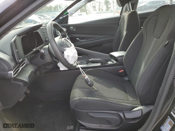 2022 Hyundai Elantra SE with VIN 5NPLL4AG6NH053254, listed as a Copart auction lot 45707335 with 89,283 mi miles and Salvage Title. Bid and sale history available at carsss.com. Image 7.