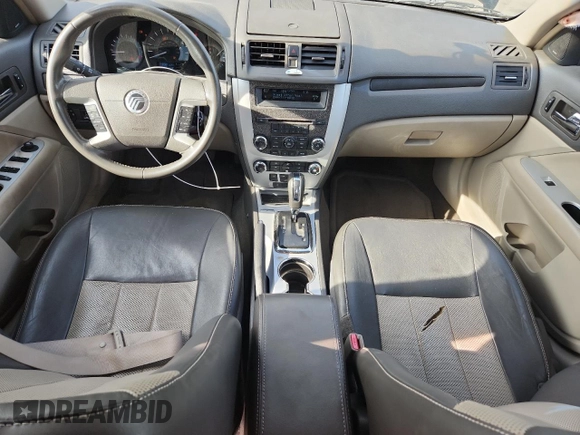 2010 Mercury Milan Premier z VIN 3MEHM0JG9AR644308, wystawiony jako Copart lot #60791825 z przebiegiem 83 910 mil mil oraz Szkoda całkowita • Salvage title. Historia ofert i sprzedaży dostępna na DreamBid. Obrazek 8.