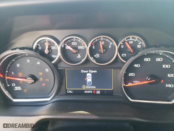 2020 Chevrolet Silverado 3500HD LTZ with VIN 1GC4YUEY3LF332502, listed as a Copart auction lot 79746124 with 44,695 mi miles and Salvage Title. Bid and sale history available at carsss.com. Image 9.