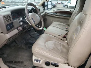 2000 Ford F-350 XL with VIN 1FTSW31FXYEA87819, listed as a Copart auction lot 49783485 with 244,751 mi miles and Salvage Title. Bid and sale history available at DreamBid. Image 7.