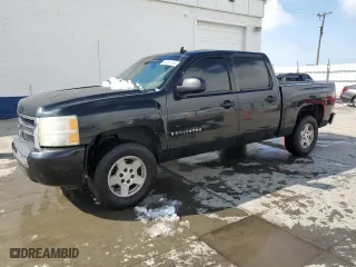 2009 Chevrolet Silverado 1500 LS with VIN 3GCEC13C29G250213, listed as a Copart auction lot 46454145 with 165,385 mi miles and Salvage Title. Bid and sale history available at carsss.com. Image 1.