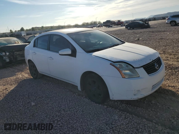 2008 Nissan Sentra S with VIN 3N1AB61E48L690932, listed as a Copart auction lot 62408575 with 186,065 mi miles and Clean title. Bid and sale history available at DreamBid. Image 4.