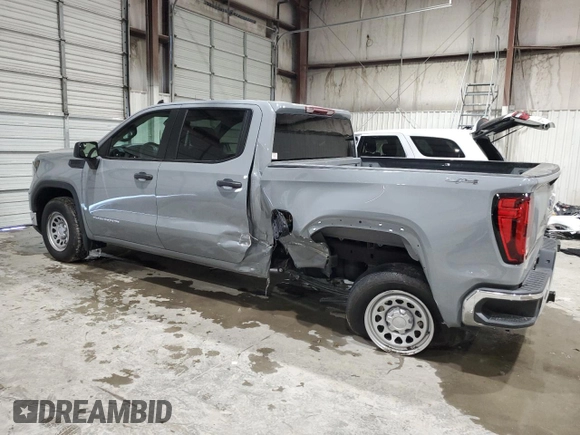 2024 GMC Sierra 1500 Pro with VIN 3GTUUAED1RG288126, listed as a Copart auction lot 45383865 with 10,250 mi miles and Salvage Title. Bid and sale history available at carsss.com. Image 2.