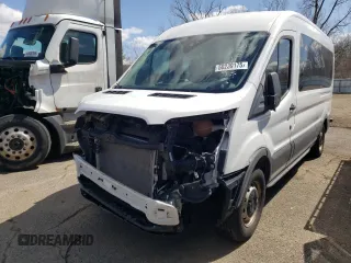 2018 Ford Transit Passenger XL with VIN 1FBAX2CM2JKA68997, listed as a Copart auction lot 50239175 with 201,545 mi miles and Clean Title. Bid and sale history available at carsss.com. Image 1.