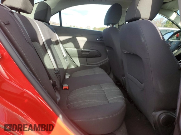 2015 Chevrolet Sonic LT with VIN 1G1JC5SH5F4198290, listed as a Copart auction lot 81277654 with 91,396 mi miles and Salvage Title. Bid and sale history available at DreamBid. Image 10.
