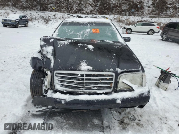 1999 Mercedes-Benz S-Class with VIN WDBGA43G5XA432341, listed as a Copart auction lot 43944135 with 0 mi miles and Salvage Title. Bid and sale history available at carsss.com. Image 5.