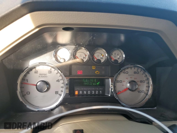 2010 Ford F-350 XL with VIN 1FTWW3BR2AEA33141, listed as a Copart auction lot 48184605 with 171,913 mi miles and Salvage title. Bid and sale history available at DreamBid. Image 9.
