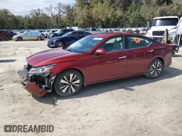 2021 Nissan Altima SV with VIN 1N4BL4DV3MN302877, listed as a Copart auction lot 47696305 with 93,900 mi miles and Non Repairable. Bid and sale history available at carsss.com. Image 1.