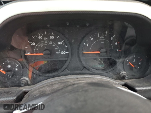 2008 Jeep Wrangler Unlimited X with VIN 1J8GA39108L502356, listed as a Copart auction lot 66272015 with 145,302 mi miles and Clean title. Bid and sale history available at DreamBid. Image 9.