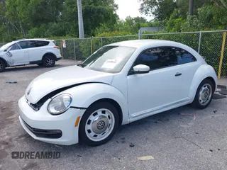 2015 Volkswagen Beetle Fleet Edition with VIN 3VWF17AT2FM656714, listed as a IAAI auction lot 42698040 with 72,348 mi miles and . Bid and sale history available at DreamBid. Image 2.