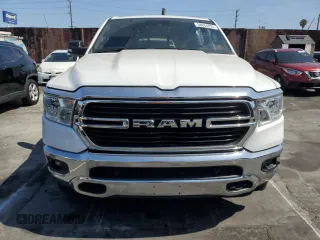 2021 Ram 1500 Big Horn with VIN 1C6RREFT2MN747109, listed as a Copart auction lot 58084855 with 77,604 mi miles and Salvage title. Bid and sale history available at DreamBid. Image 5.