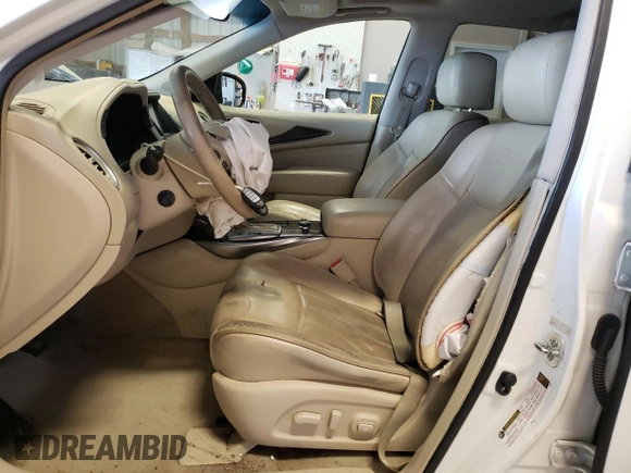 2013 Infiniti JX35 with VIN 5N1AL0MMXDC312206, listed as a Copart auction lot 70903834 with 170,425 mi miles and Salvage Title. Bid and sale history available at carsss.com. Image 7.