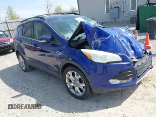 2013 Ford Escape SEL with VIN 1FMCU0H94DUC84666, listed as a IAAI auction lot 42001644 with 165,269 mi miles. Bid and sale history available at carsss.com. Image 1.